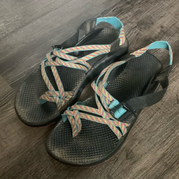 rainbow chacos on sale